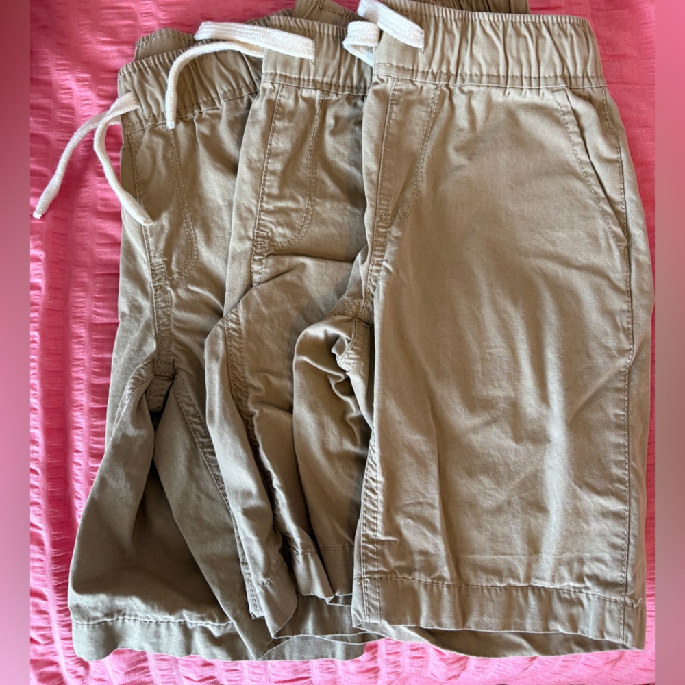 The Children's Place Tan Kids Shorts- set of 3